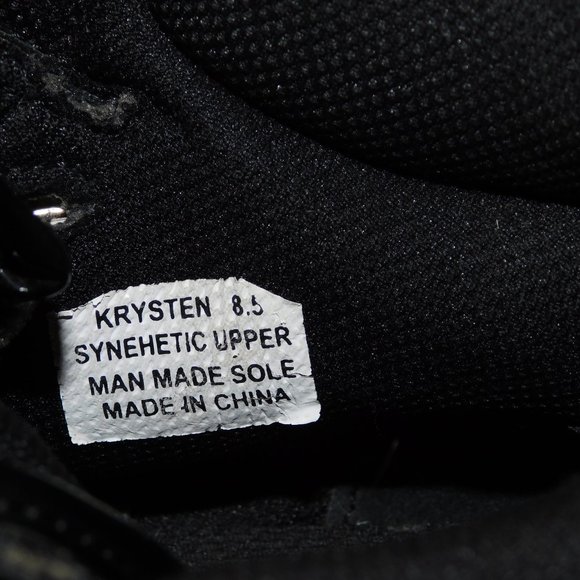 Bebe Sport Krysten Black Metallic Light Up High Top Sneakers Size 8.5 - Picture 10 of 12